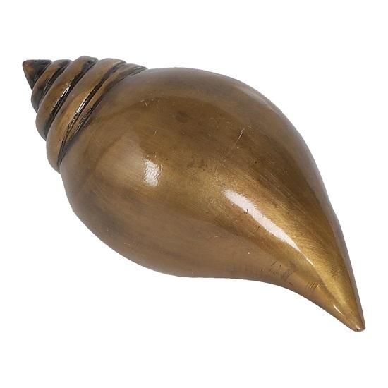 Brass Decorative Shankh Showpiece 12.7 Cm