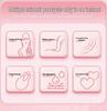 Heart-Shaped Nipple Clamps & Rose Vibrator Massager: Insertable Breast Stimulator & Masturbator Adult Toy