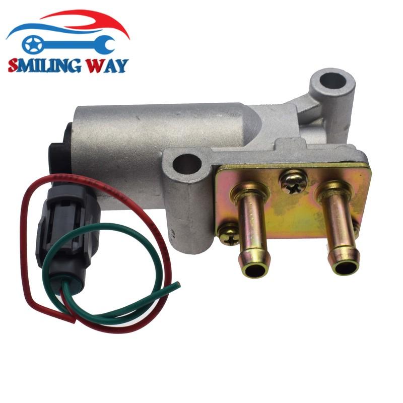 Idle Air Control IAC Valve 36450-P08-004 & Connector Plug Wire Harness For Honda Civic Civic del Sol 1.5L 1992 1993 1994 1995
