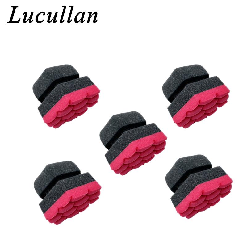 Lucullan Multi Purpose Foam Sponge Puck Car Detailing Tools For Mess Free Application of Tyre Dressing Applicator