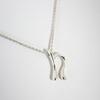 [Used] TIFFANY/Tiffany 925 Initial N Pendant/j31-67