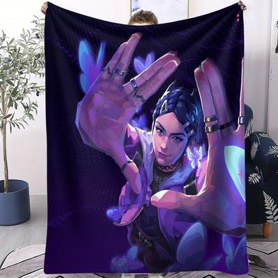 Hot Classic Anime Blanket Bed Sheets Soft Comfortable Skin Friendly For All Seasons For Bedrooms Sofas Camping Lunch Breaks Gift