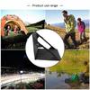 Portable Moistureproof Picnic Mat Outdoor Camping Beach Stadium Folding Seat Cushion Black