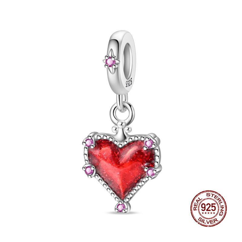 Original Charms Copper Tarot Cards & Snake Charm Beads Fit 3Mm Original Bracelet Necklace Women Diy Fine Jewelry Gift New In