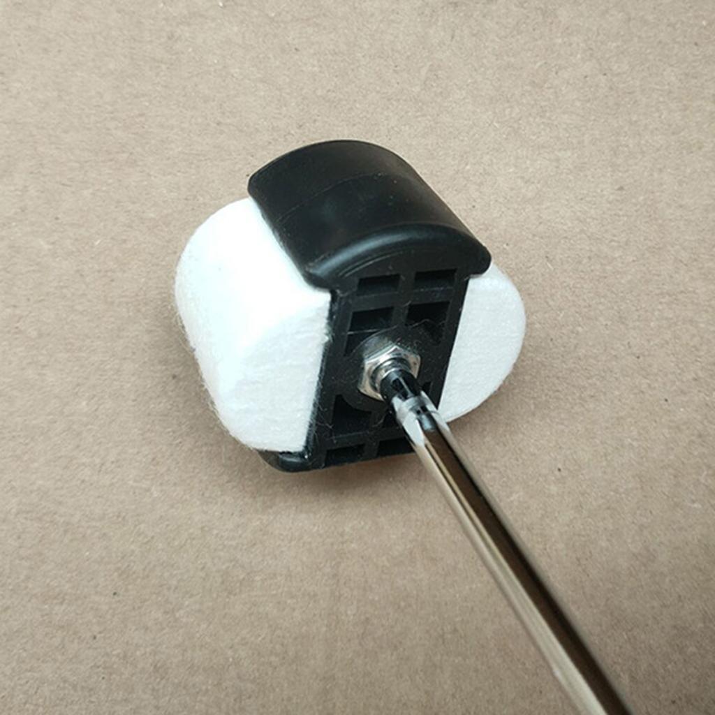 Bass Drum Pedal Hammer Bass Drum Pedal Beater Double Sided Bass Drum Pedal Beater for Percussion Instrument Accessories
