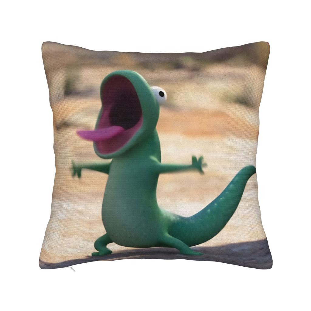 Lizard Meme Pillow Case Funny Pillow Cover Comfy Pillowcases For Couch Sofa Bedroom