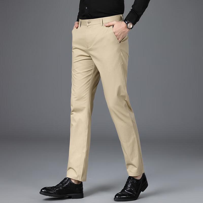 Fèngxiào Men's Quick-Dry Straight-Leg Business Pants