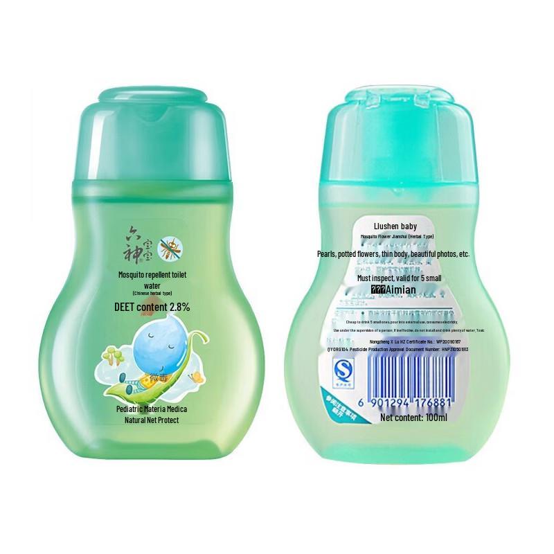 Liu Shen Herbal Mosquito Repellent Floral Water