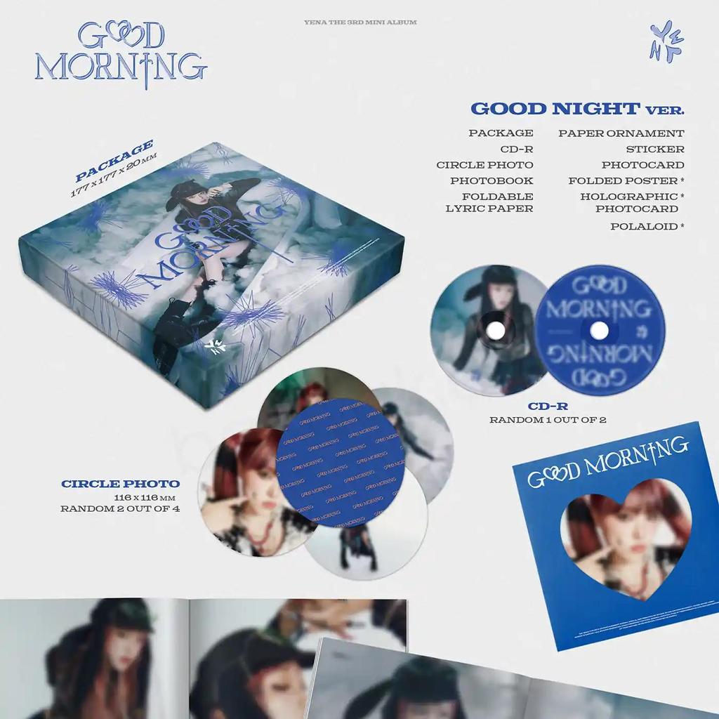 (VORBESTELLEN) YENA – [GUTEN MORGEN] 3. Mini-Album