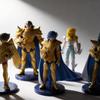 Saint Seiya Gold Saints 2nd Gen Action Figure Set 12cm 5pcs Anime Collection Model Decoration Gift