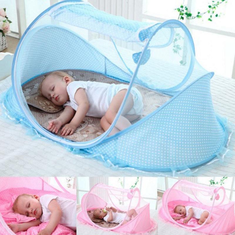 1Pcs Portable Foldable Newborn Sleep Bed Travel Baby Mosquito Nets