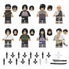 Kdl802 Anime Ninja Building Block Figures Set With 38 To 50 Colorful Pieces For Kids