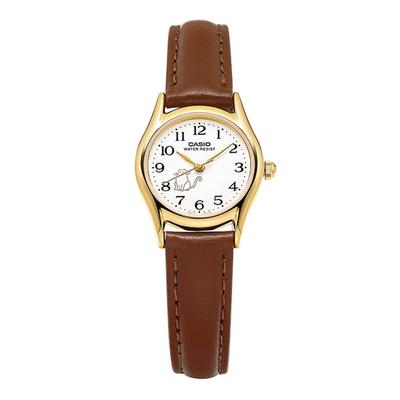 LTP-1094Q-7B8RDF (LTP-1094Q-7B8) Analog Suneung Student Cat Women's Leather Watch