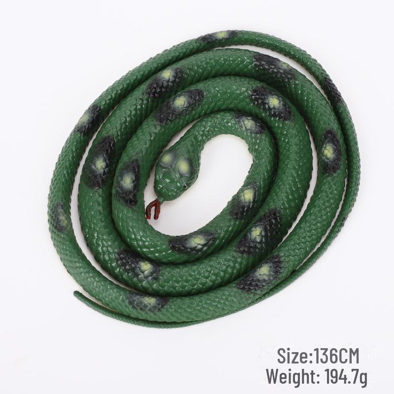 Cross-Border Snake Simulation Toy: Realistic Python Cobra Model for Kids