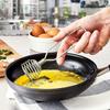 Stainless Steel Spring Coil Egg Beater Manual Egg Whisk Handheld Cream Chocolate Egg Mixer Kitchen Egg Beater Cooking Baking Too