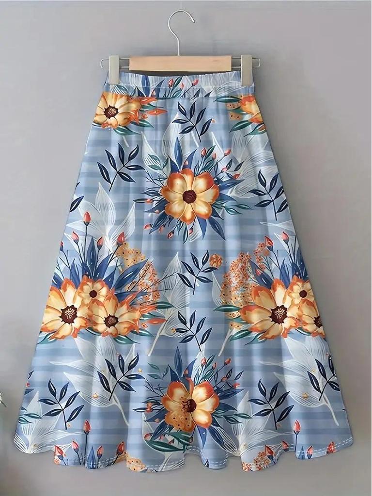 2025 Autumn Casual Leopard Print Fishtail Skirt with High Elastic Waist