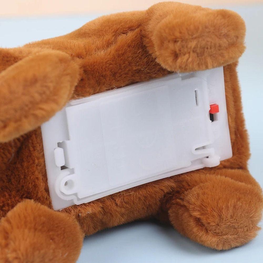 Can Walking Electronic Plush Capybara Toy Walk Squeak Capybara Action Figure Kids Girl Boy