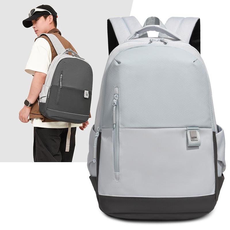 Men's Large Capacity Backpack Computer Bag Travel Backpack Student Schoolbag