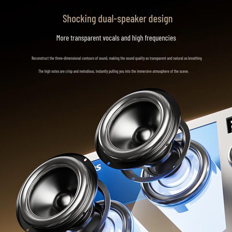 Philips TAS2600 Transparent Wireless Bluetooth Desktop Speaker (CN version)
