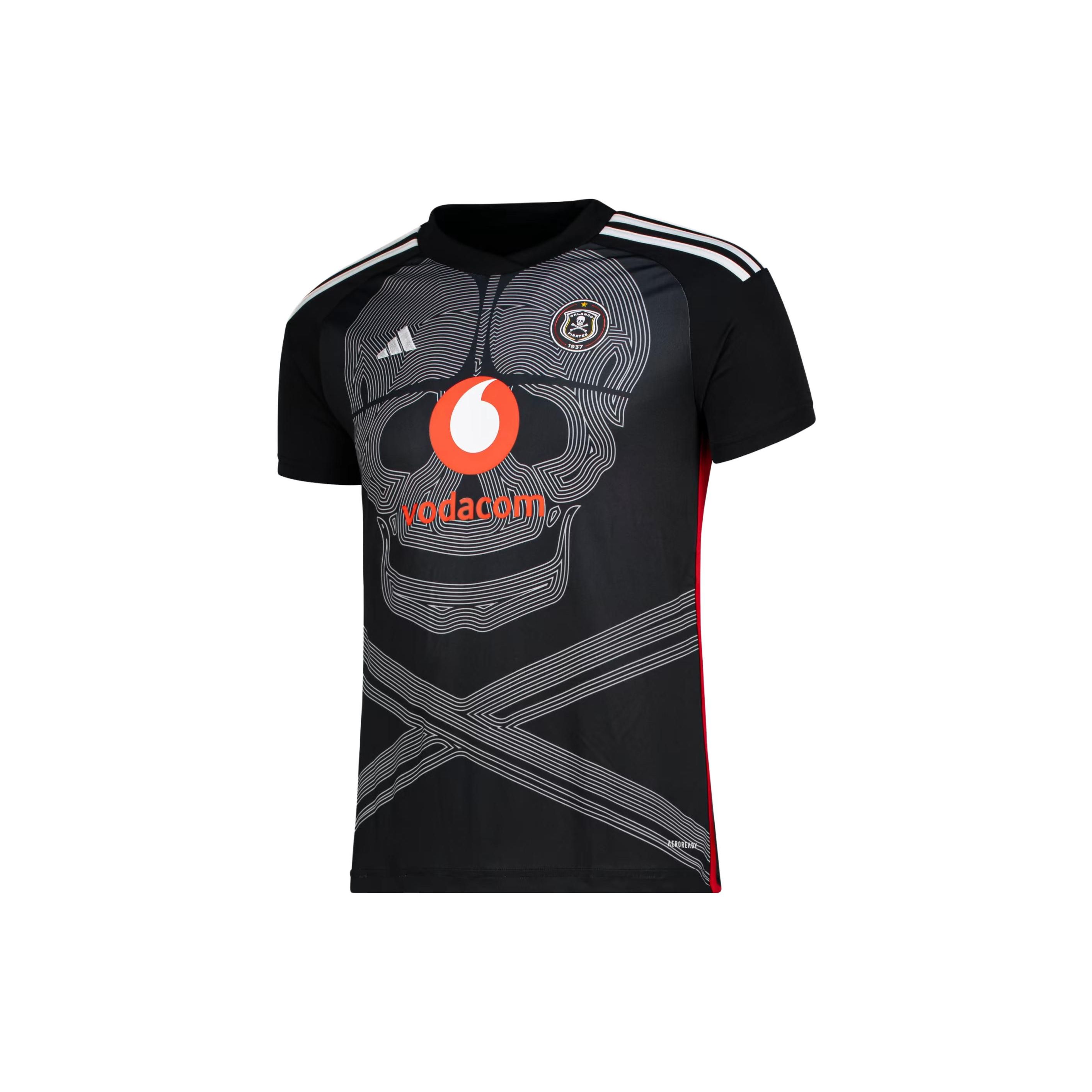 

Adidas Orlando Pirates Fc 23/24 Домашняя футболка Мужская футболка Черная IA7112 L