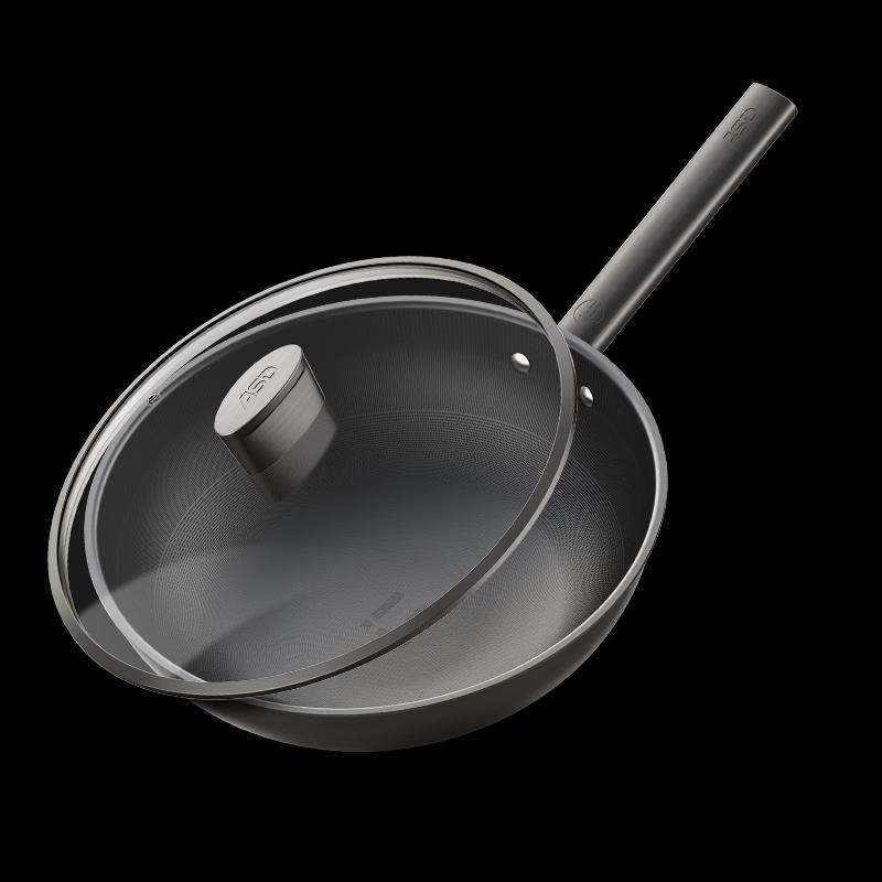 ASD Pure Titanium Non-Stick Wok