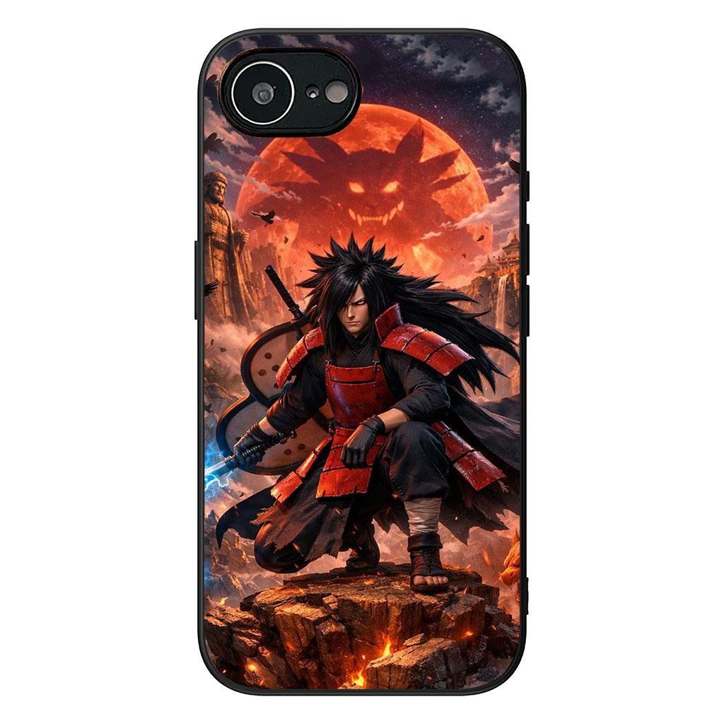 for Motorola Moto G54 G05 G24 G55 G75 G85 G15 G86 Power Edge 50 30 Fusion neo Pro Case Madaras Uchiha Sasuke Narutos Akatsuki