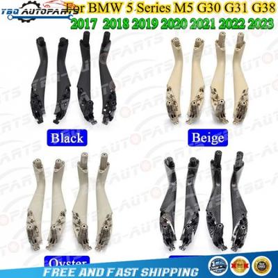 Car Door Handle Inteior Handle Cover For BMW 5 Series M5 G30 G31 G38 2017 -