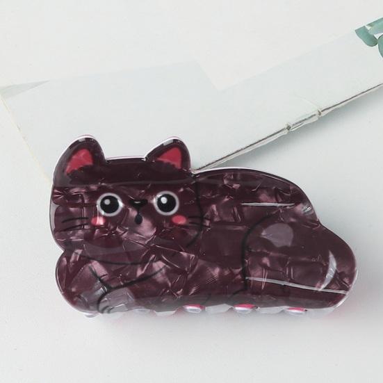 Hair Claw Cartoon Animal Shape Back Head Shower Clip Anti-slip Teeth Medium Size Shark Hair Claw Versatile Hair Accessory