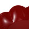2Pcs Home Use Candy Fruit Plate Plastic Serving Tray Round Snack Platter Multipurpose Appetizer Dessert Party Serving Tray