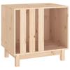 Vidaxl Dog House, 60X45X57 Cm, Solid Pine Wood