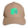 Neo Logo Crypto Baseball Cap Moisture Wicking Quick Dry Curved Brim Classic Fit Low Profile Unstructured
