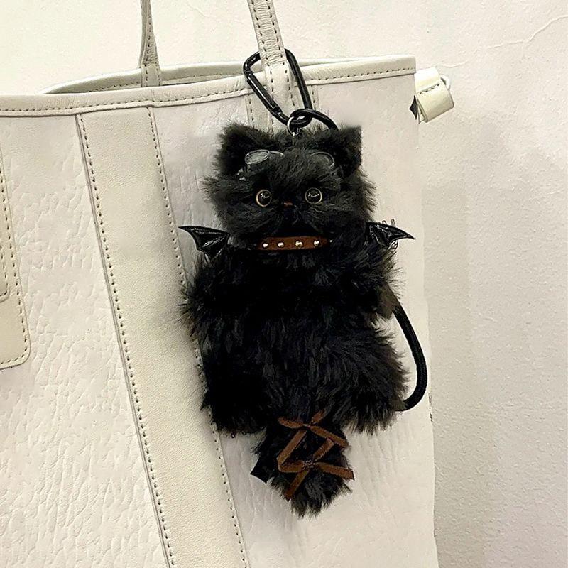 Kawaii Plush Kitten Pendant Handmade Diy Material Package Girls Children Toys Cute Hanging Gift