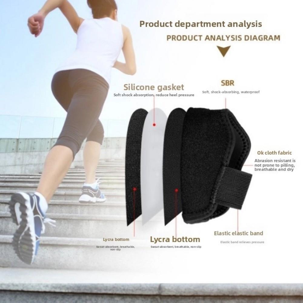 1Pair Silicone Heel Cushion Invisible Soles Insole New Gel Heel Pads  Orthopedic Arch Support