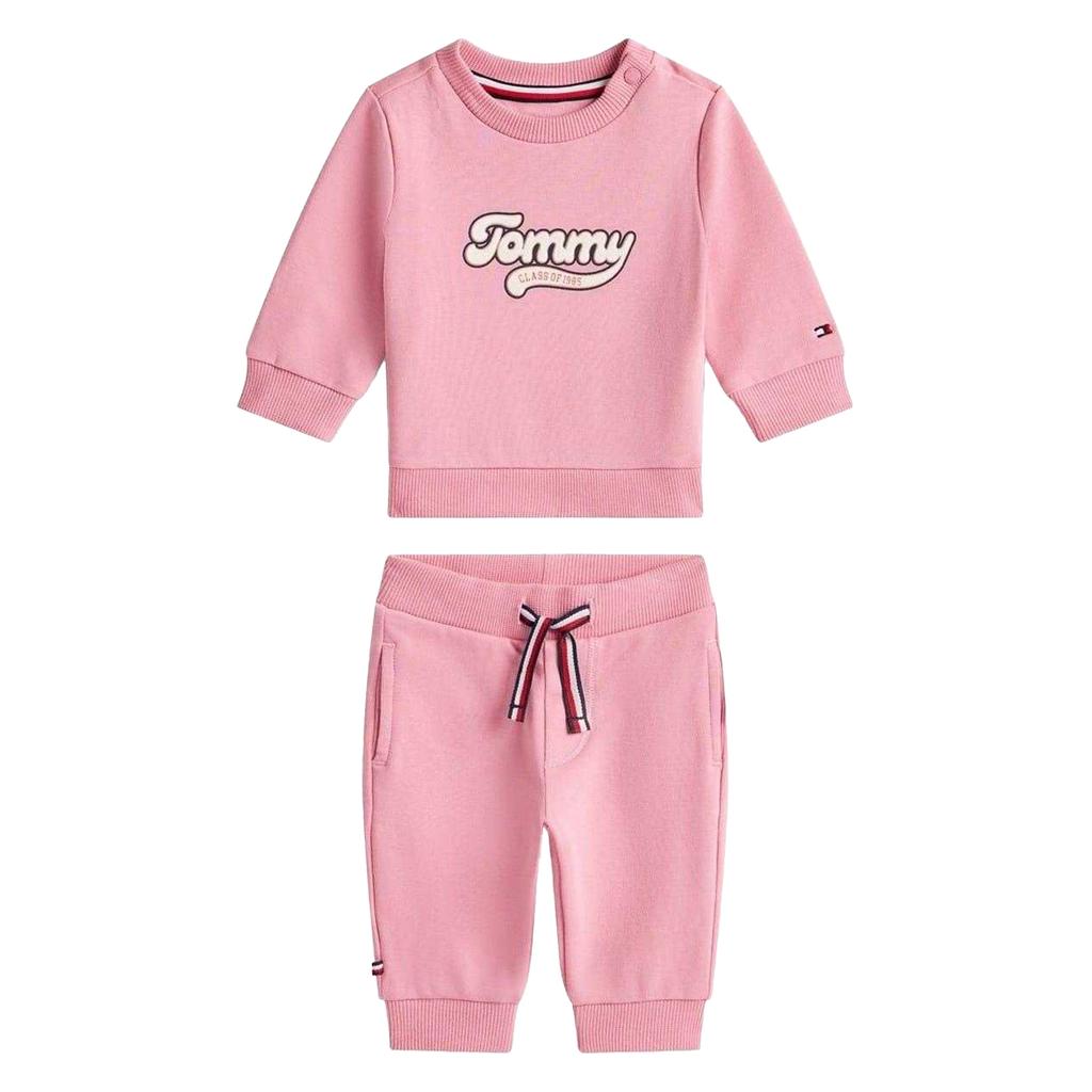 Tommy Hilfiger Baby Graphic Print Top & Bottom Set