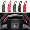 For Peugeot Shift Paddle 3008 2008 5008 508 308 208 GT SW Carbon Fiber Pattern Car Steering Wheel DSG Extender Shifter Paddles