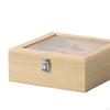 Wood Tea Storage Organizer Compartment Box Coffee Holder for Countertop Desktop Kitchen