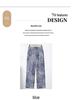 Women's Summer Printed Breathable Elastic Waist Loose Trousers for Middle-aged & Elderly