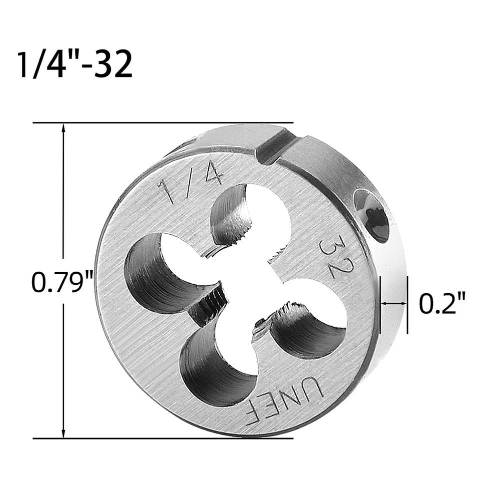 Die Tap Right Straight Flute Abrasive Steel Cast Iron