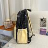 Cartoon Embroidered Student Schoolbag Girls Large Capacity Backpack