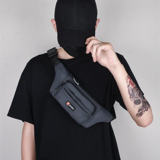 Practical Fanny Pack Mini Smooth Zipper Items Storage