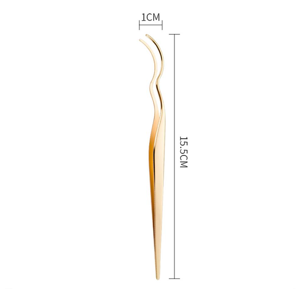 Stainless Steel Eyebrow Eyelash Extension Tweezers Eyelash Tweezers Lash Applicator Extension Supplies Makeup Tools Lash Tweezer