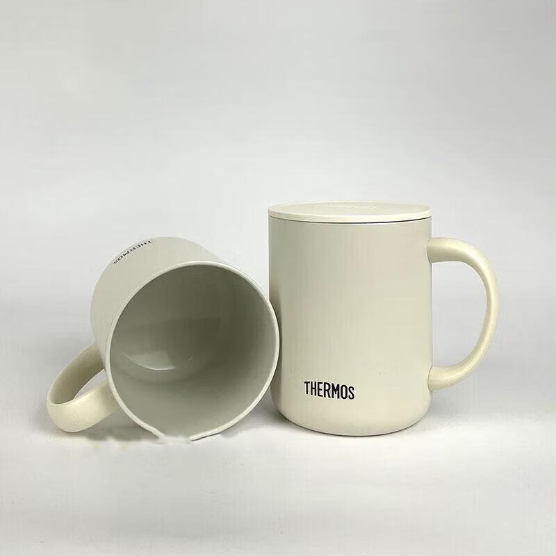 THERMOS Простая керамическая кружка для кофе с крышкой