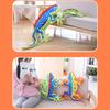 3D Plüschgecko Eidechse Weiches Plüsch Flauschige Puppe Kissen Schlaftier Kindergeschenk