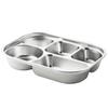 maxcook Stainless Steel Compartmented Lunch Box