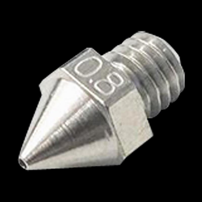 Raise 3D V3 Hardened Stainless Steel 0.8mm Nozzle