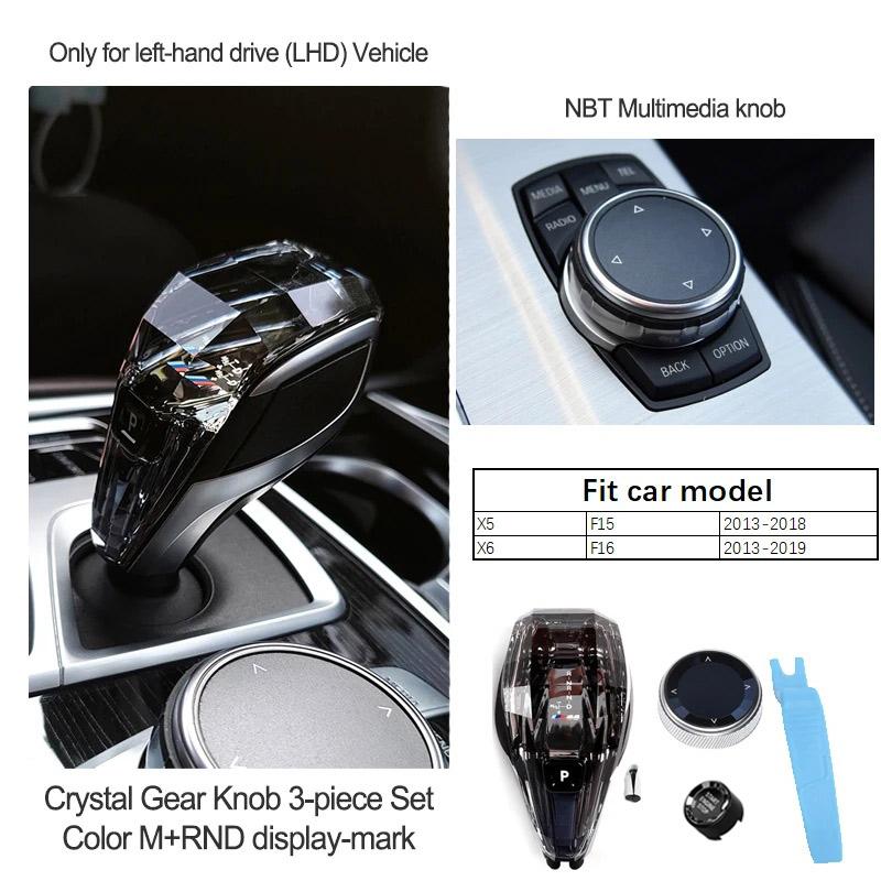 3 Piece Set Crystal Gear Shift