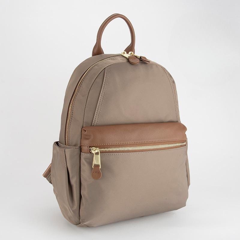 

Модный кожаный рюкзак, простой женский школьный рюкзак, большой вместимости из ткани Оксфорд для повседневных путешествий