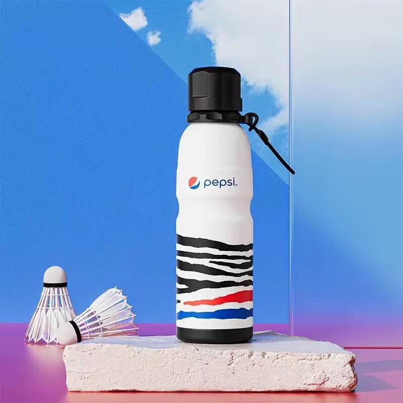 BEDDYBEAR Pepsi Cola 600ml 316L Stainless Steel Insulated Sports Bottle