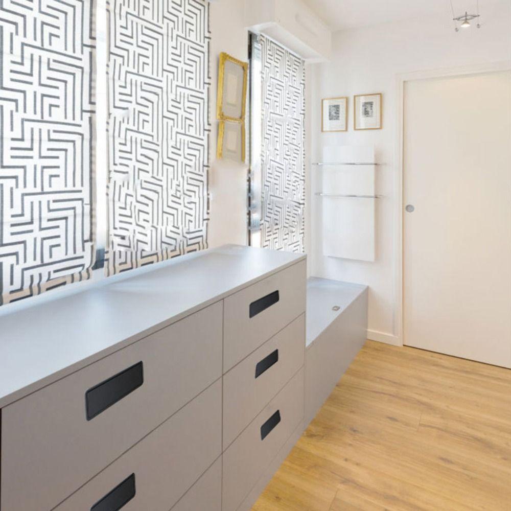 

Коррозионная стойкость Встроенная ручка для мебели Бесшумная ручка для двери шкафа для обуви 45mm чёрный