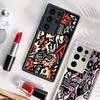 Pink Graffiti Pattern Phone Cover Case for Samsung Galaxy S26 Ultra S25 Edge S24Ultra S24 Plus S22 S20FE S25 S21 S23 FE